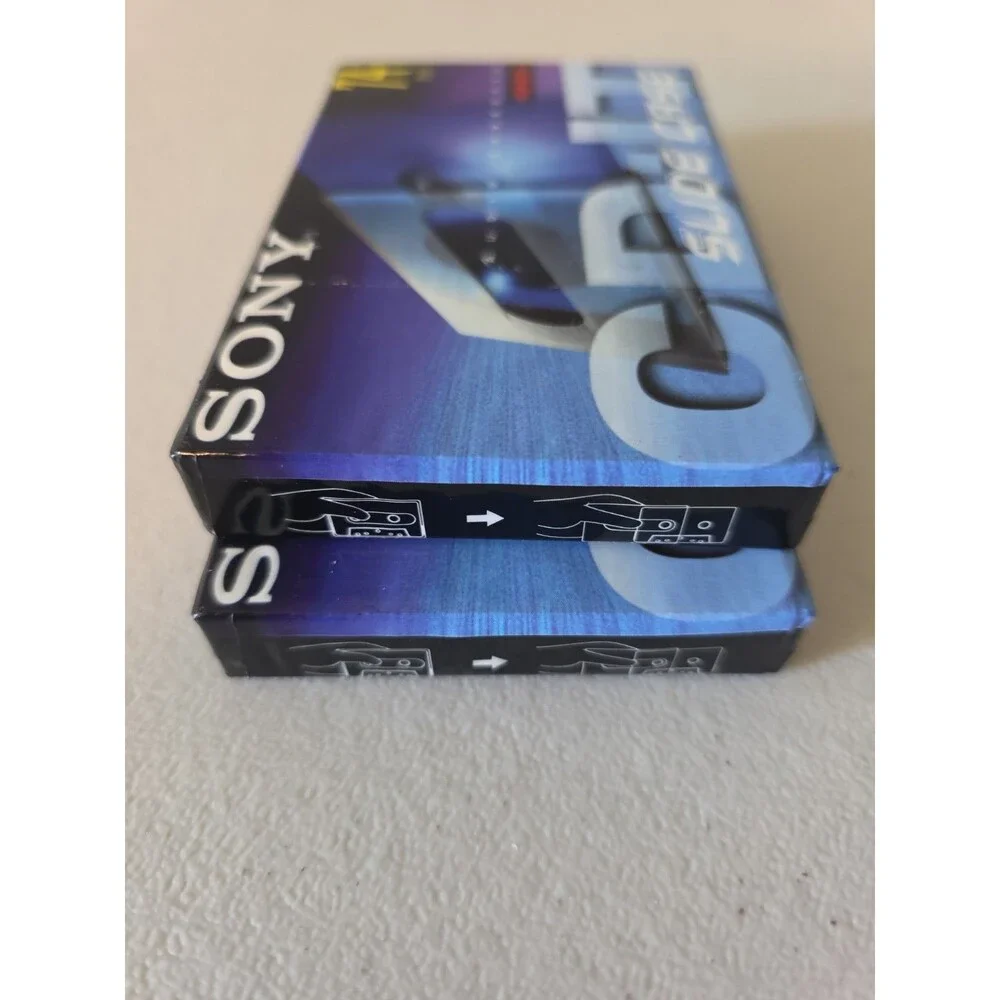 2 SONY  CDit  74  VS. I  Type II  Blank Cassette Tapes  Sealed